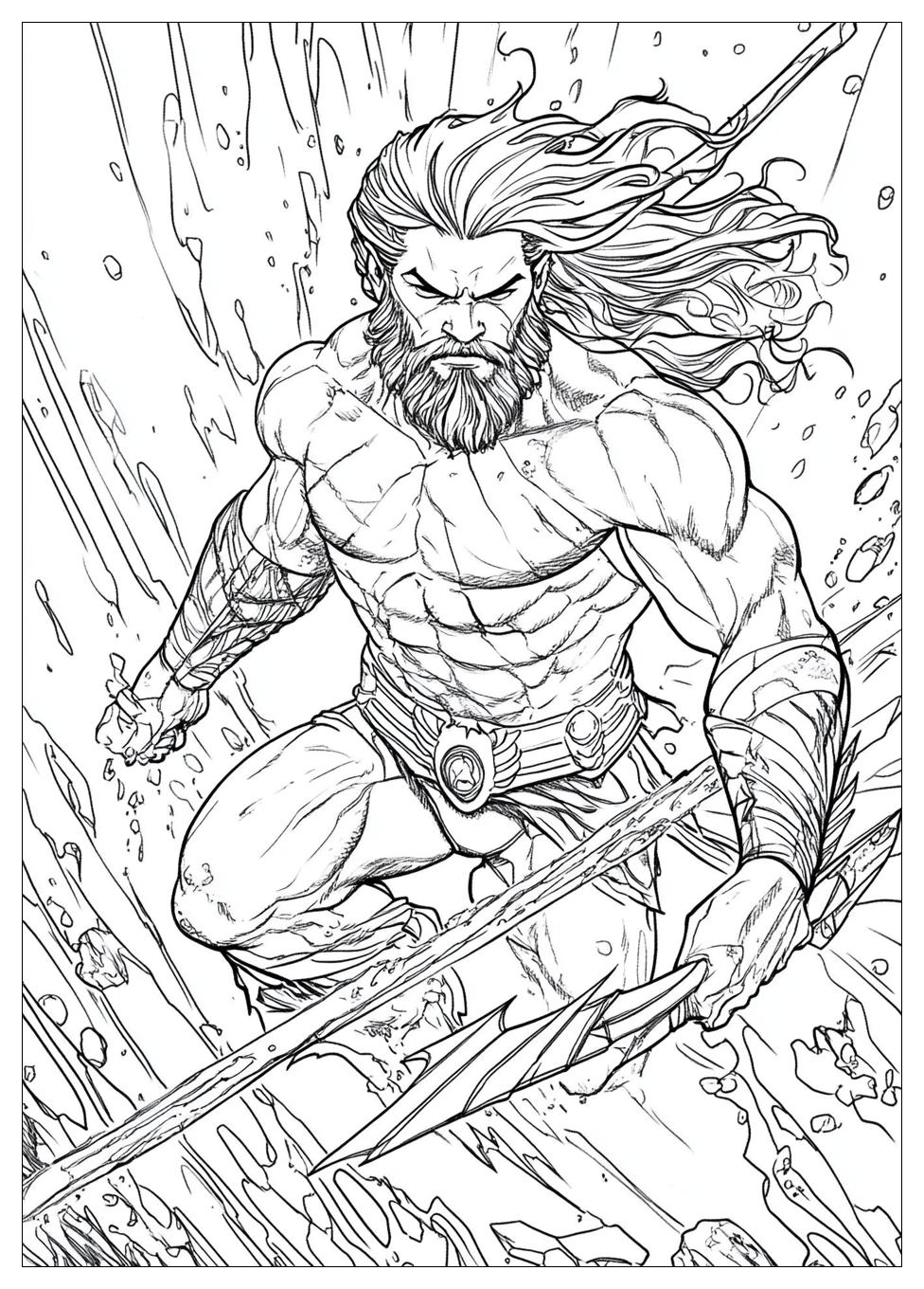 Aquaman Színező 13