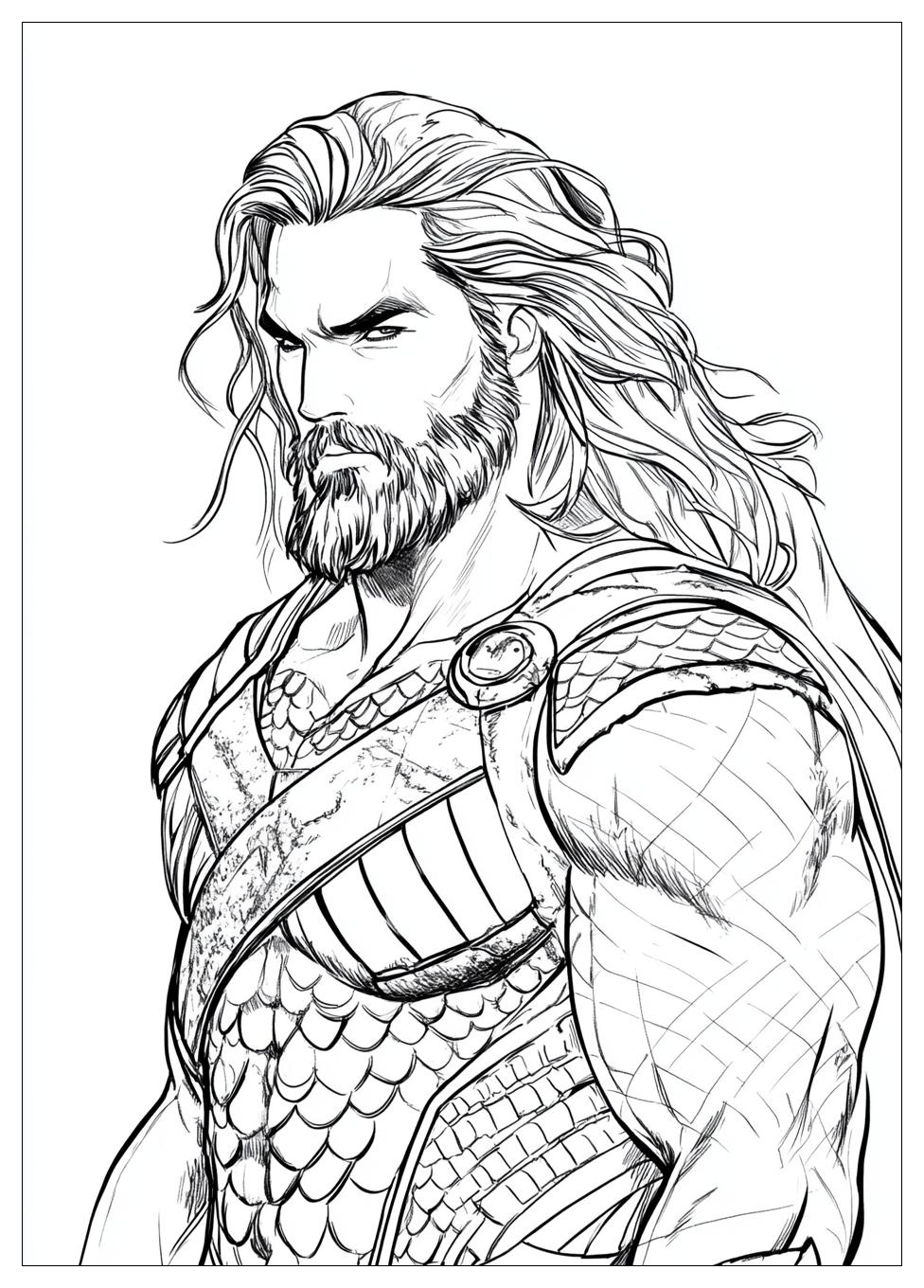 Aquaman Színező 14