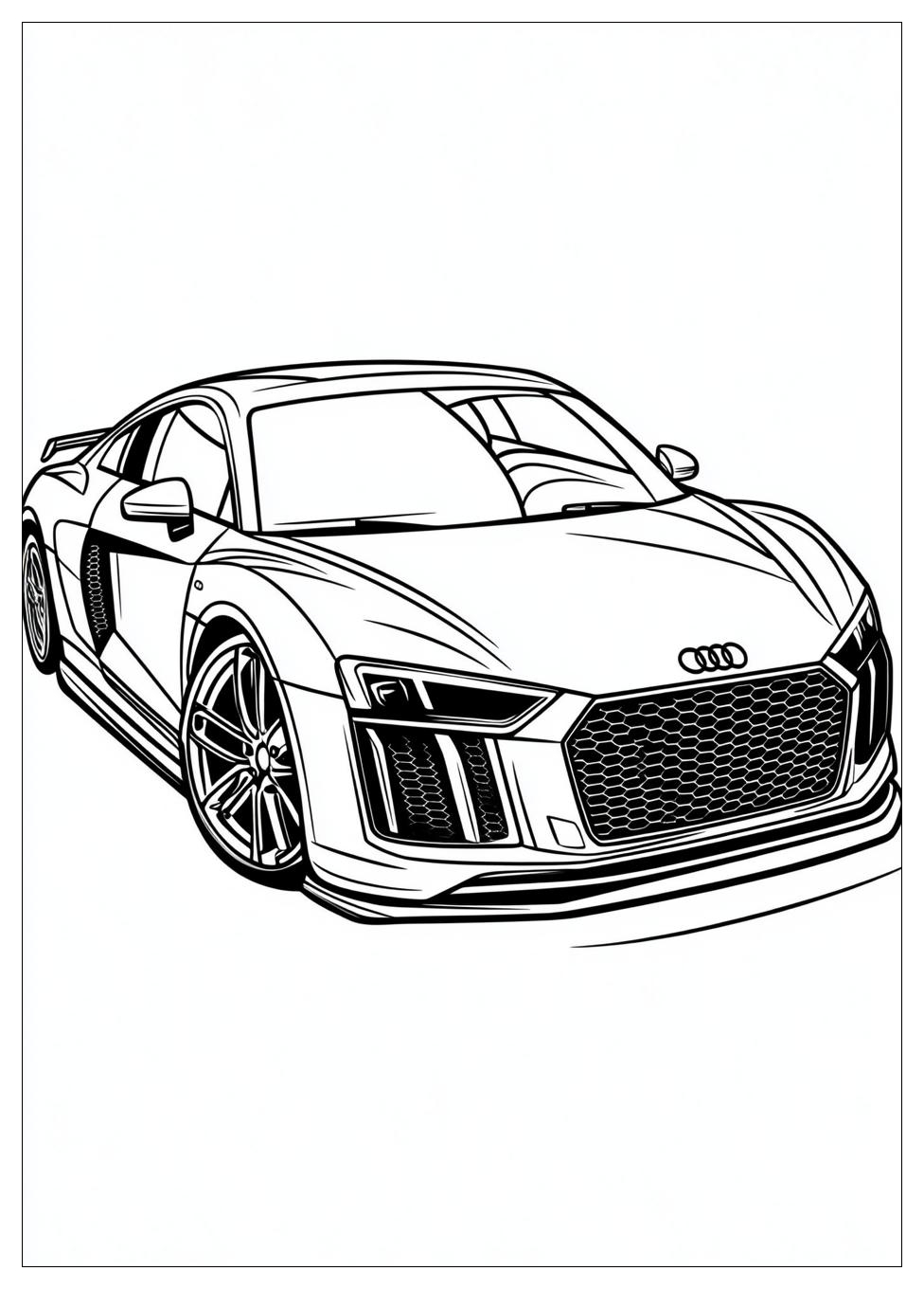 Audi Színező 8