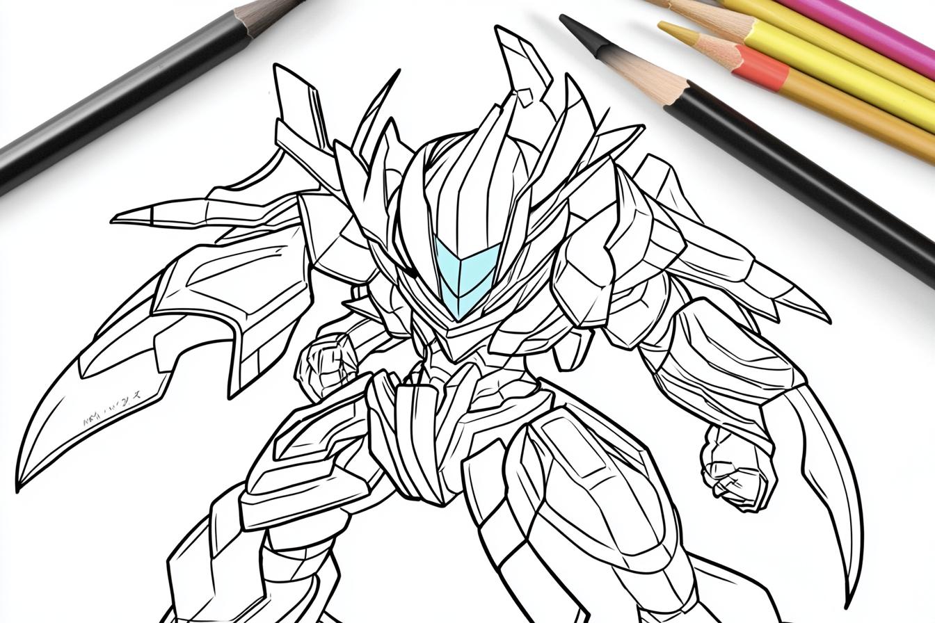 Bakugan Színező Nyomtatható Bakugan Színező