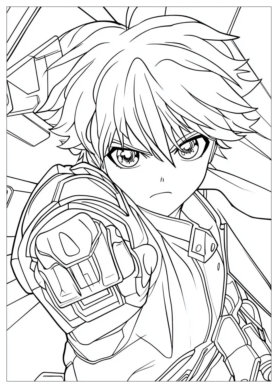 Bakugan Színező 10
