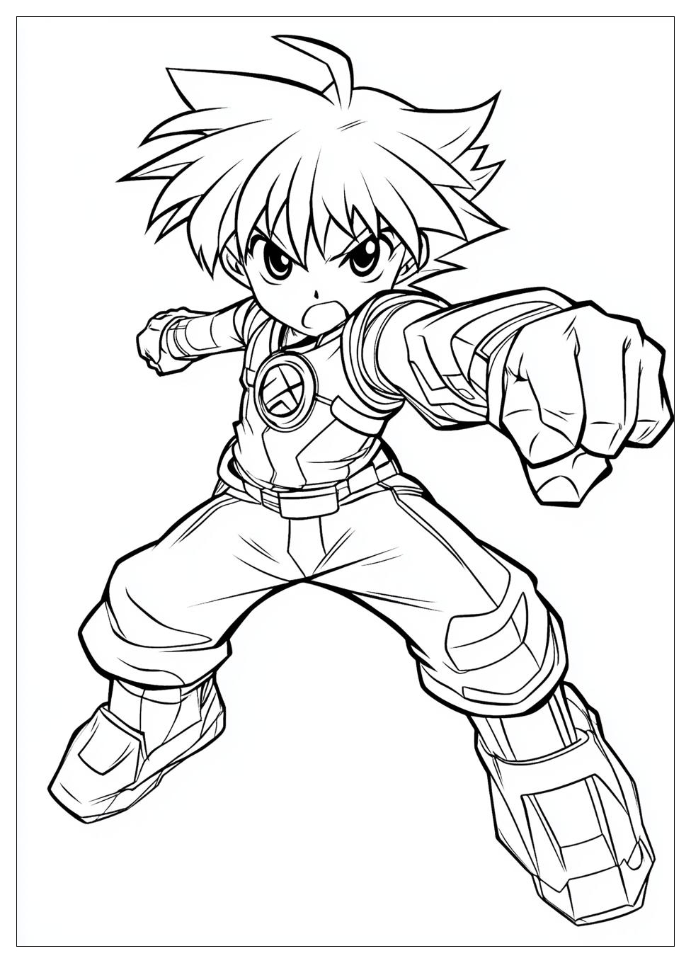 Bakugan Színező 8