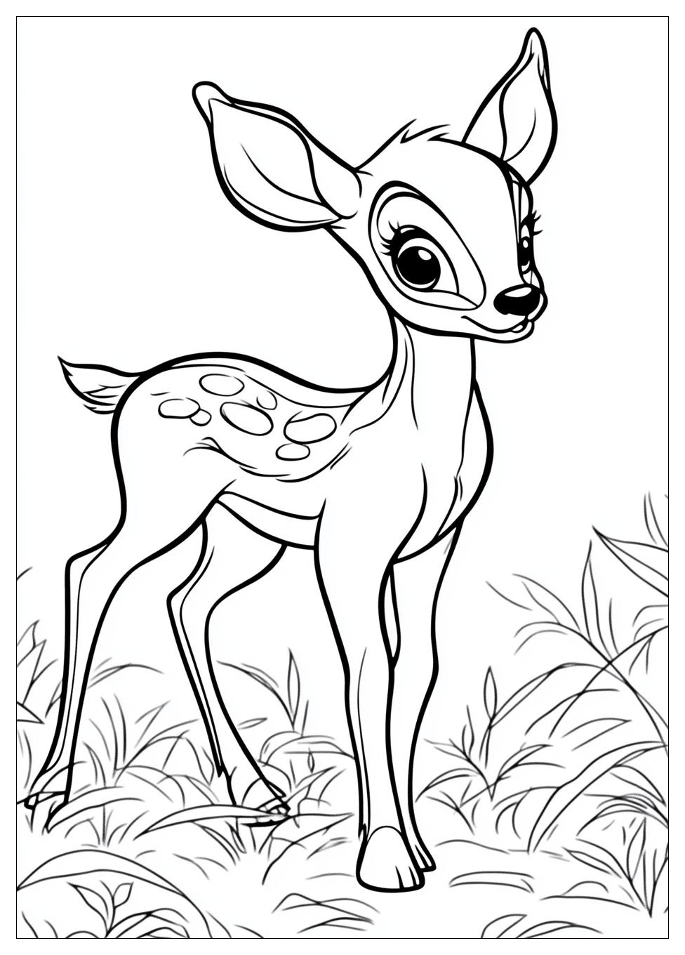 Bambi Színező 11