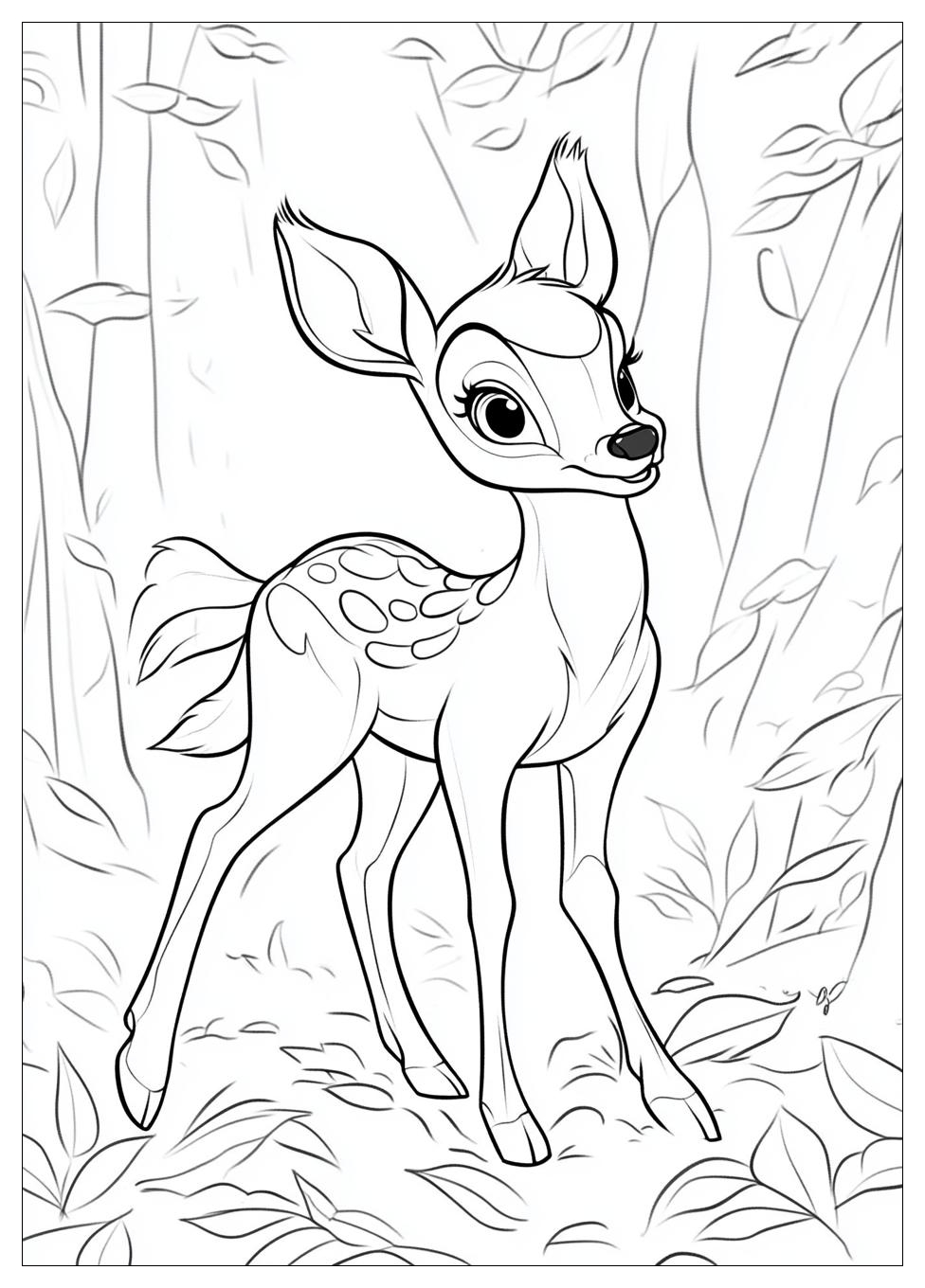 Bambi Színező 13