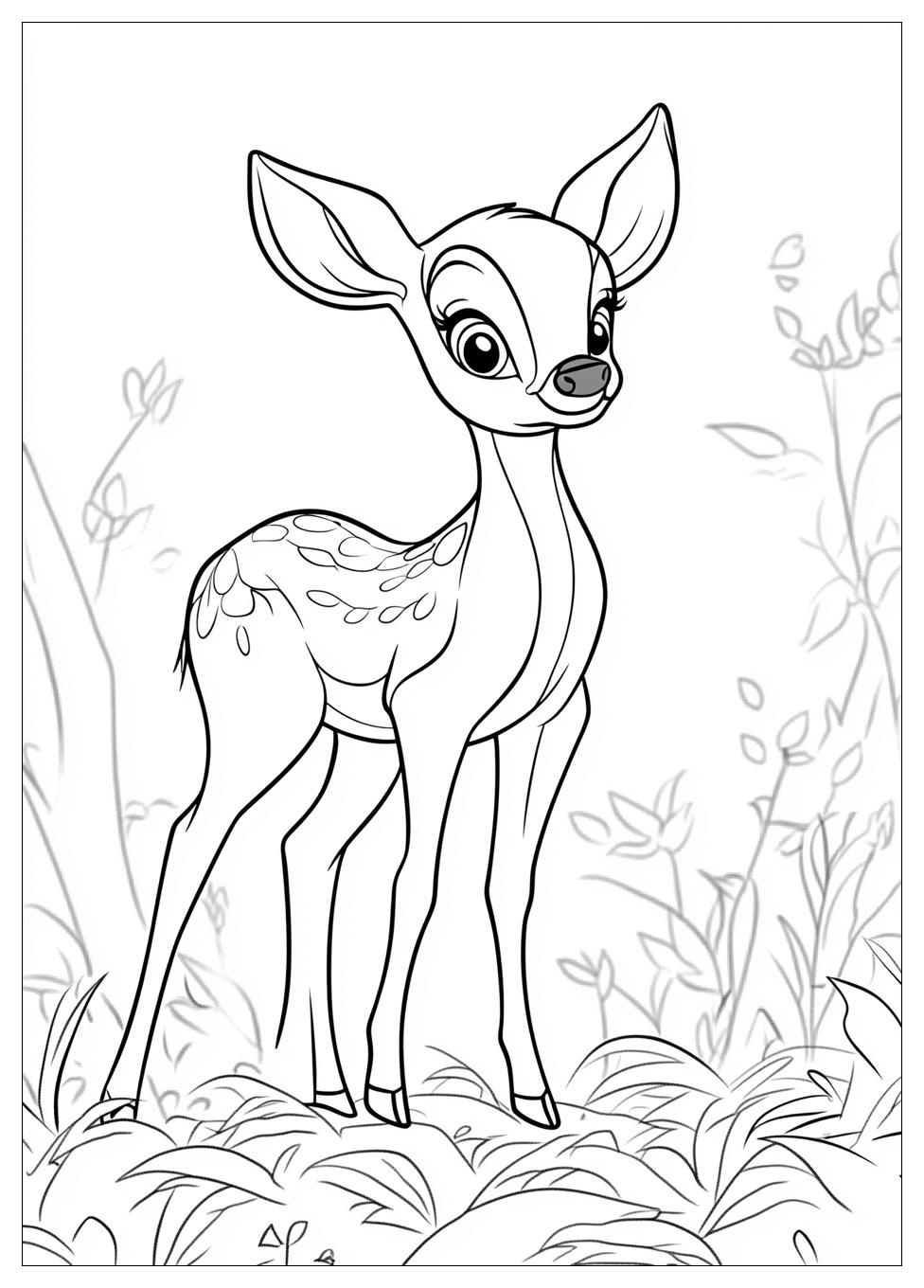 Bambi Színező 14