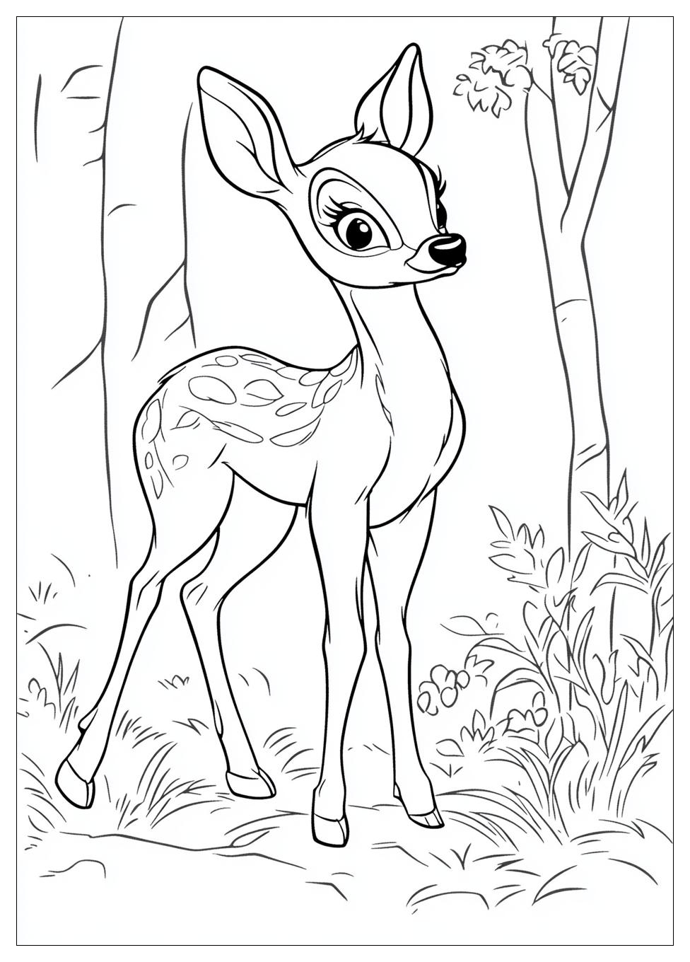 Bambi Színező 18