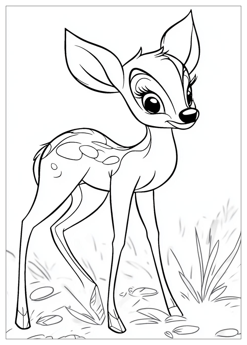 Bambi Színező 2
