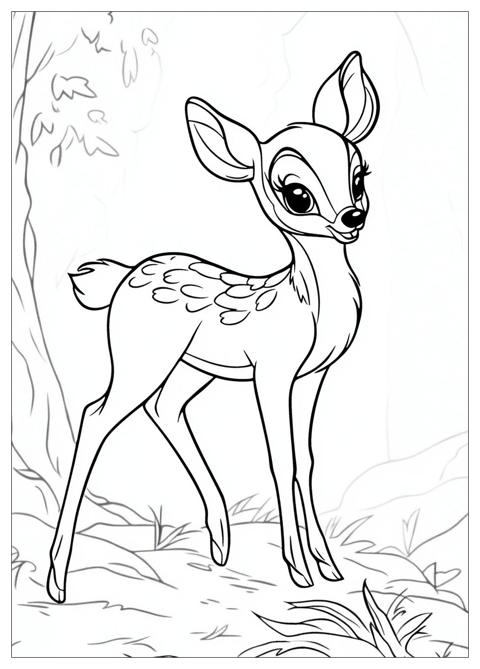 Bambi Színező 20