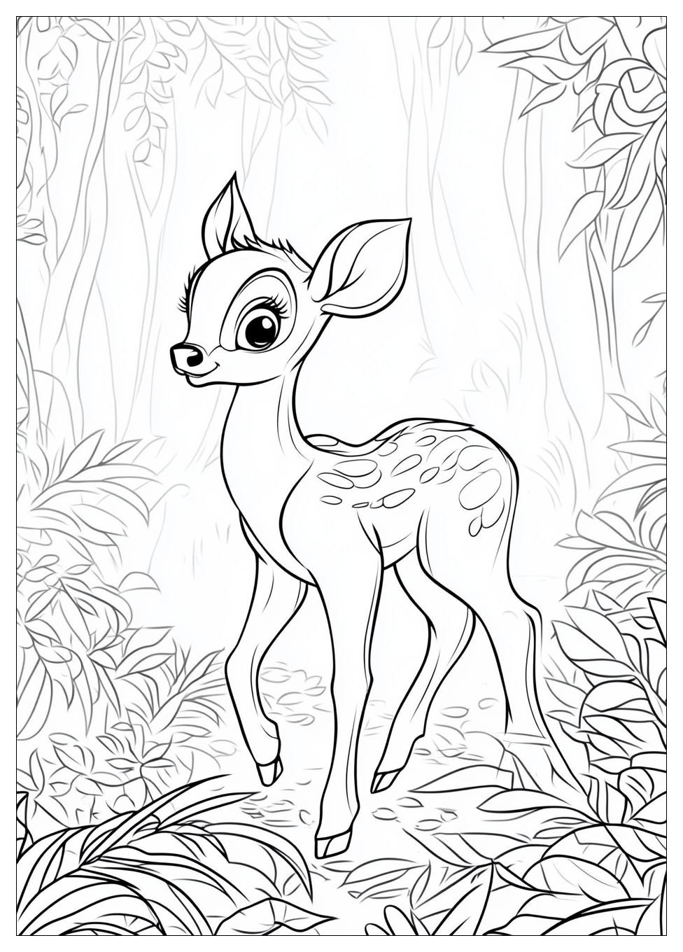 Bambi Színező 22