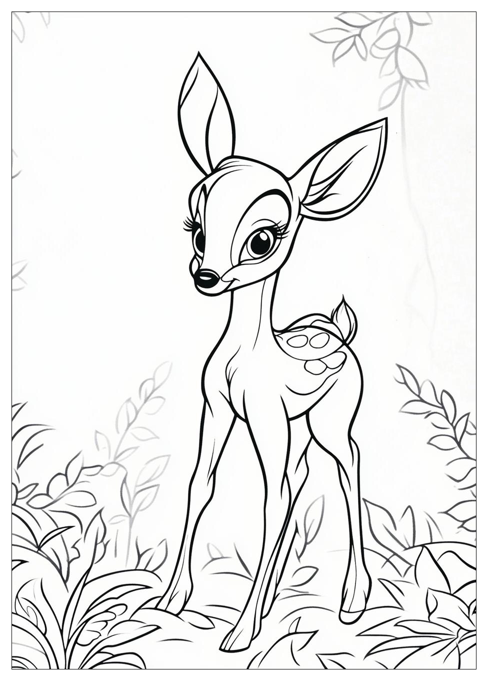 Bambi Színező 3