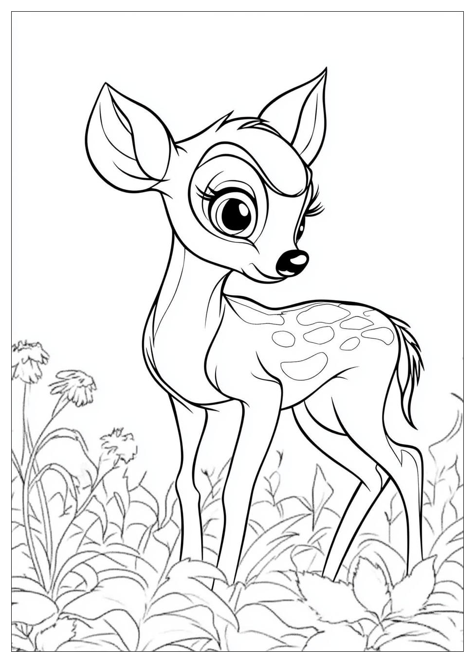 Bambi Színező 5