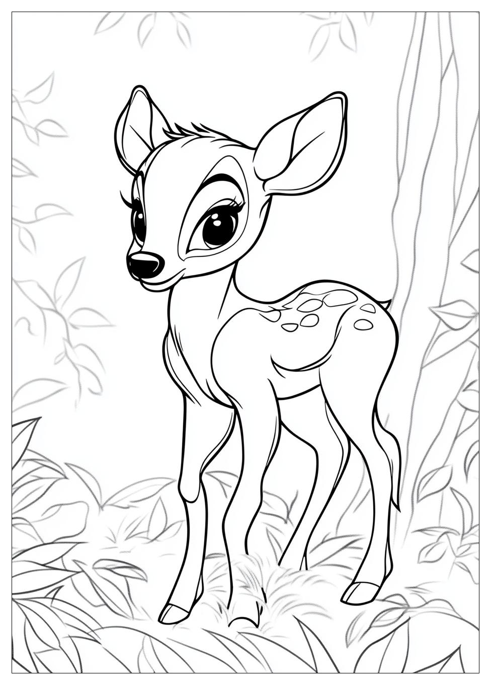 Bambi Színező 6