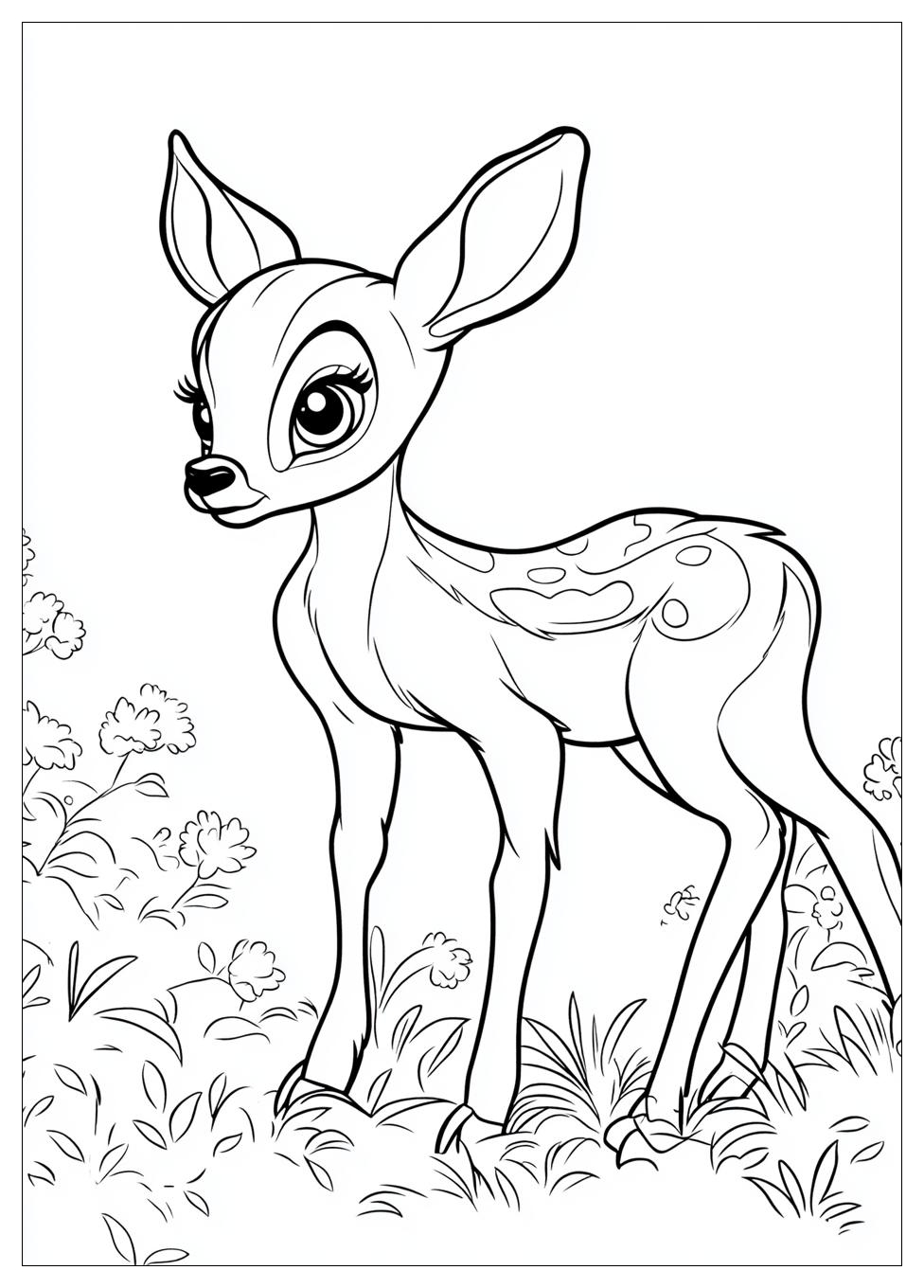 Bambi Színező 7