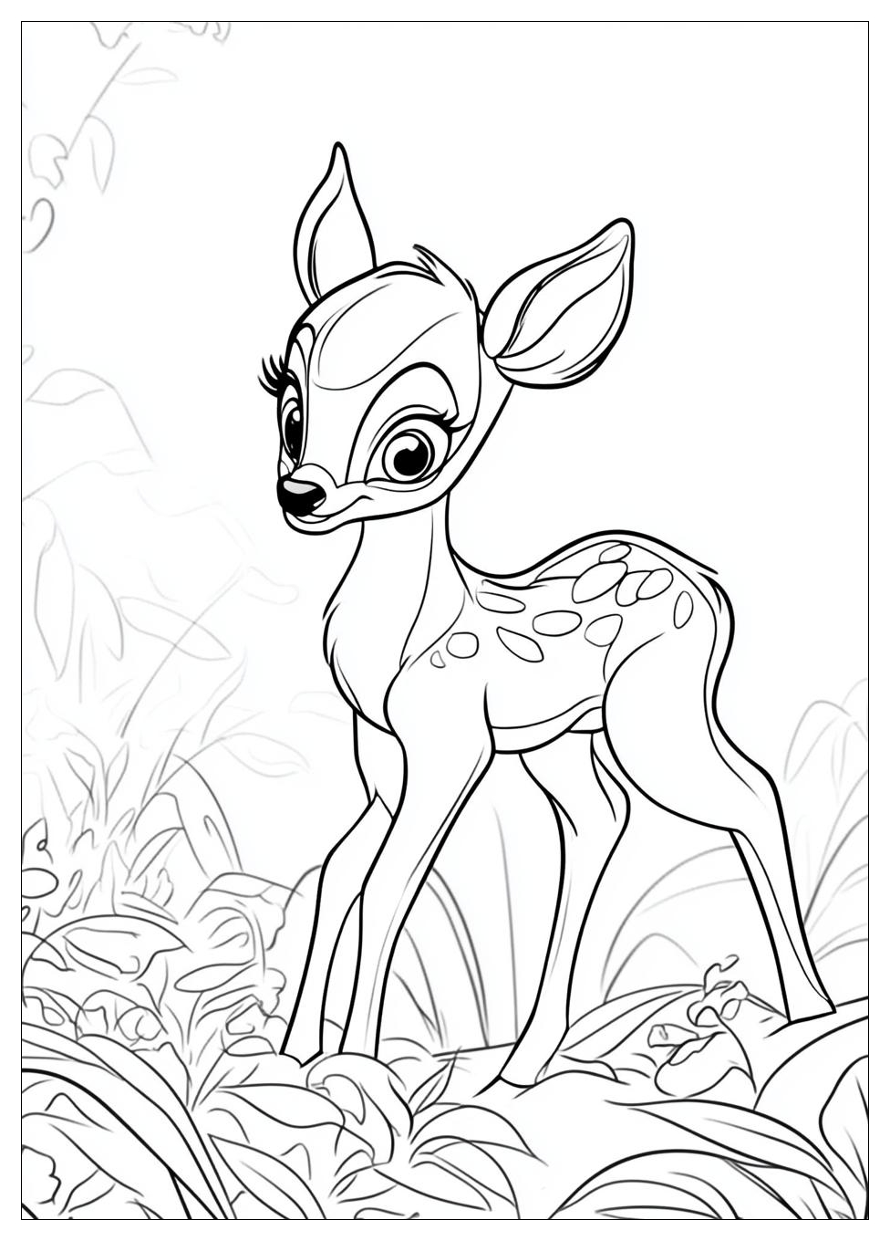 Bambi Színező 9