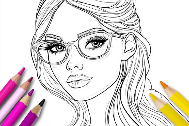 Barbie Színező : Színes kaland a képzelet világában