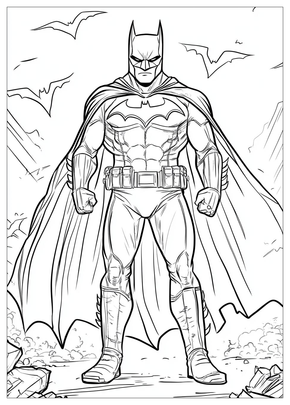 Batman Színező 10