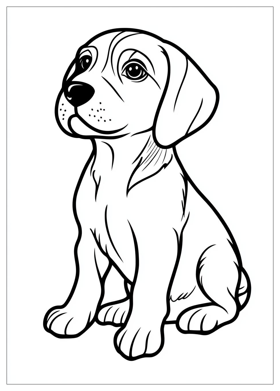 Beagle Színező 16