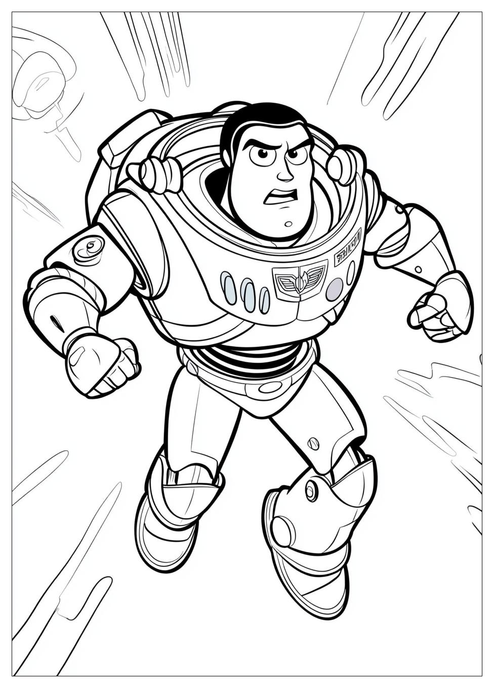 Buzz Lightyear Színező 16