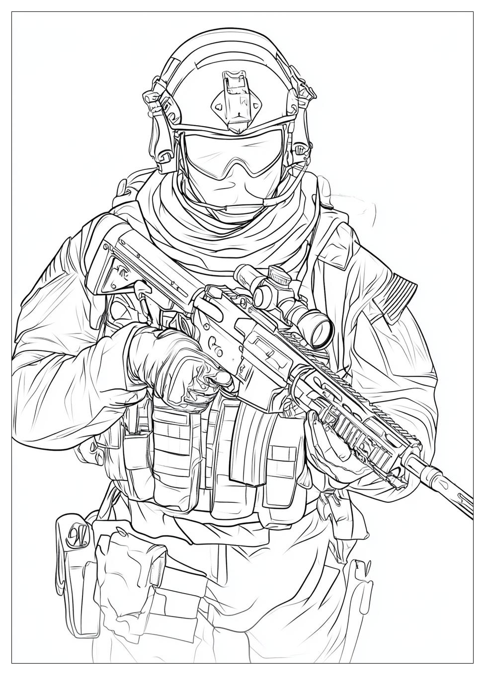Call Of Duty Színező 2