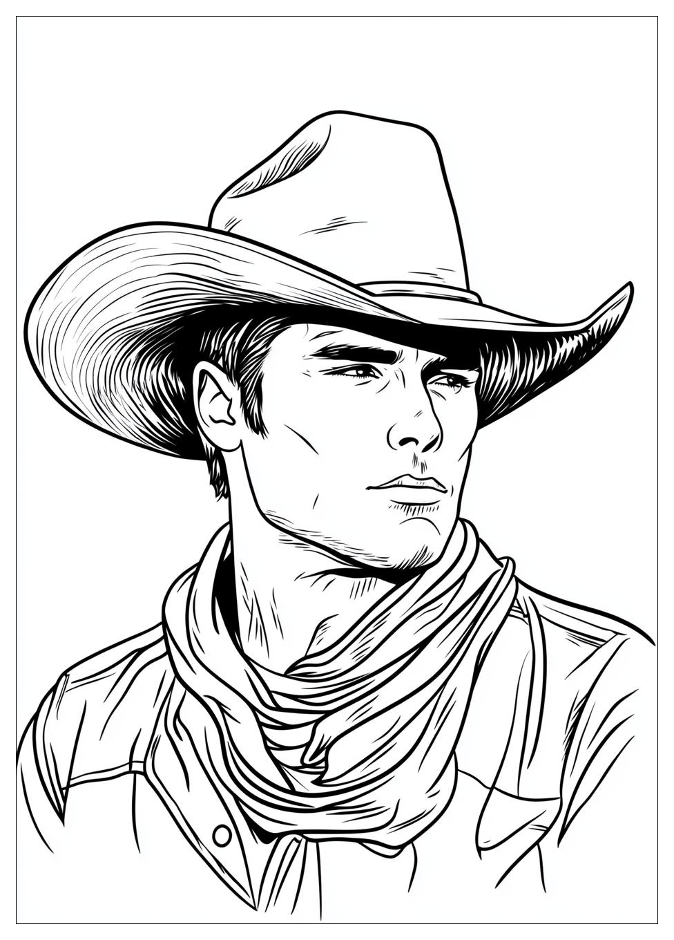 Cowboy Színező 10