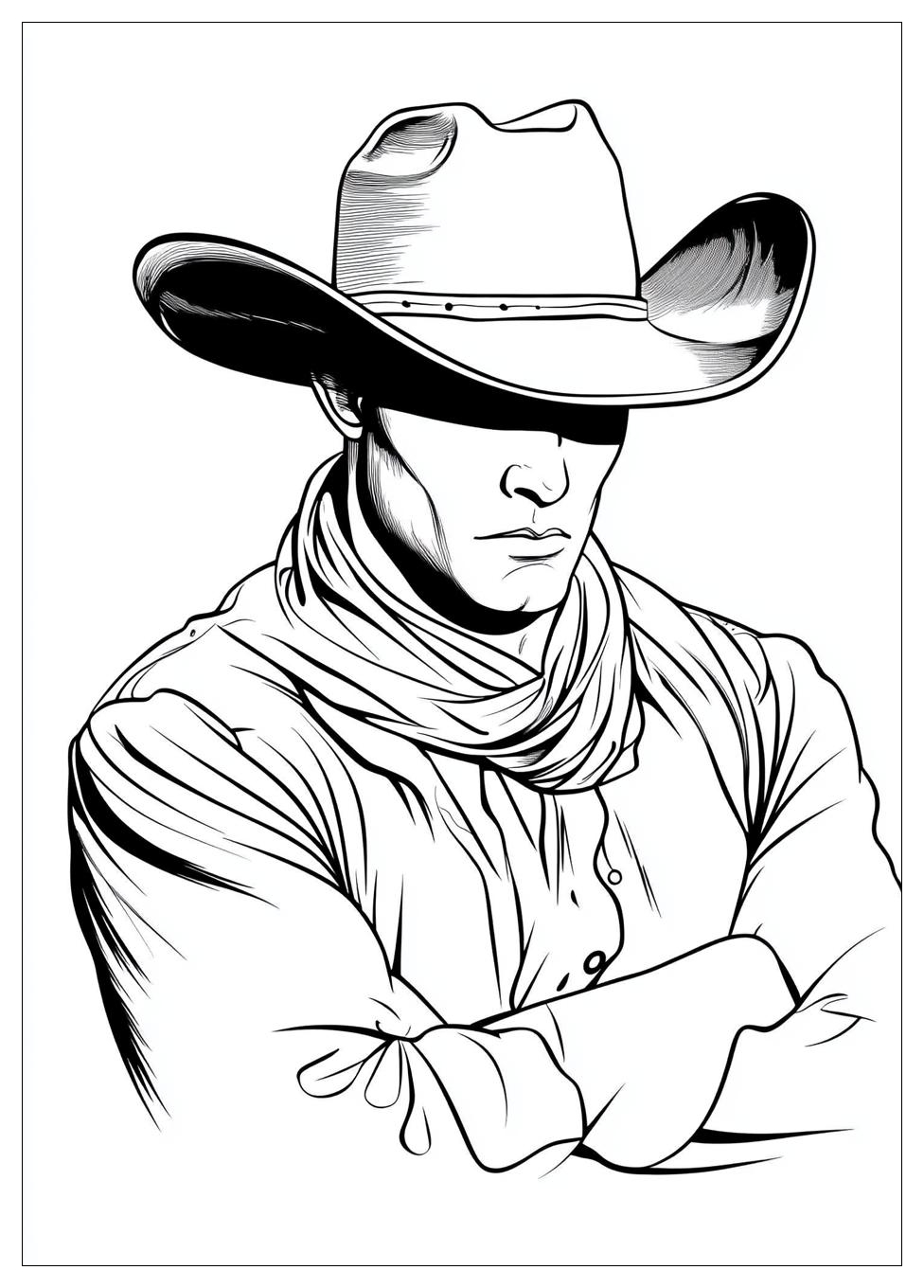Cowboy Színező 15