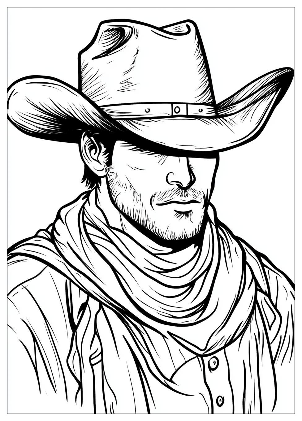 Cowboy Színező 18
