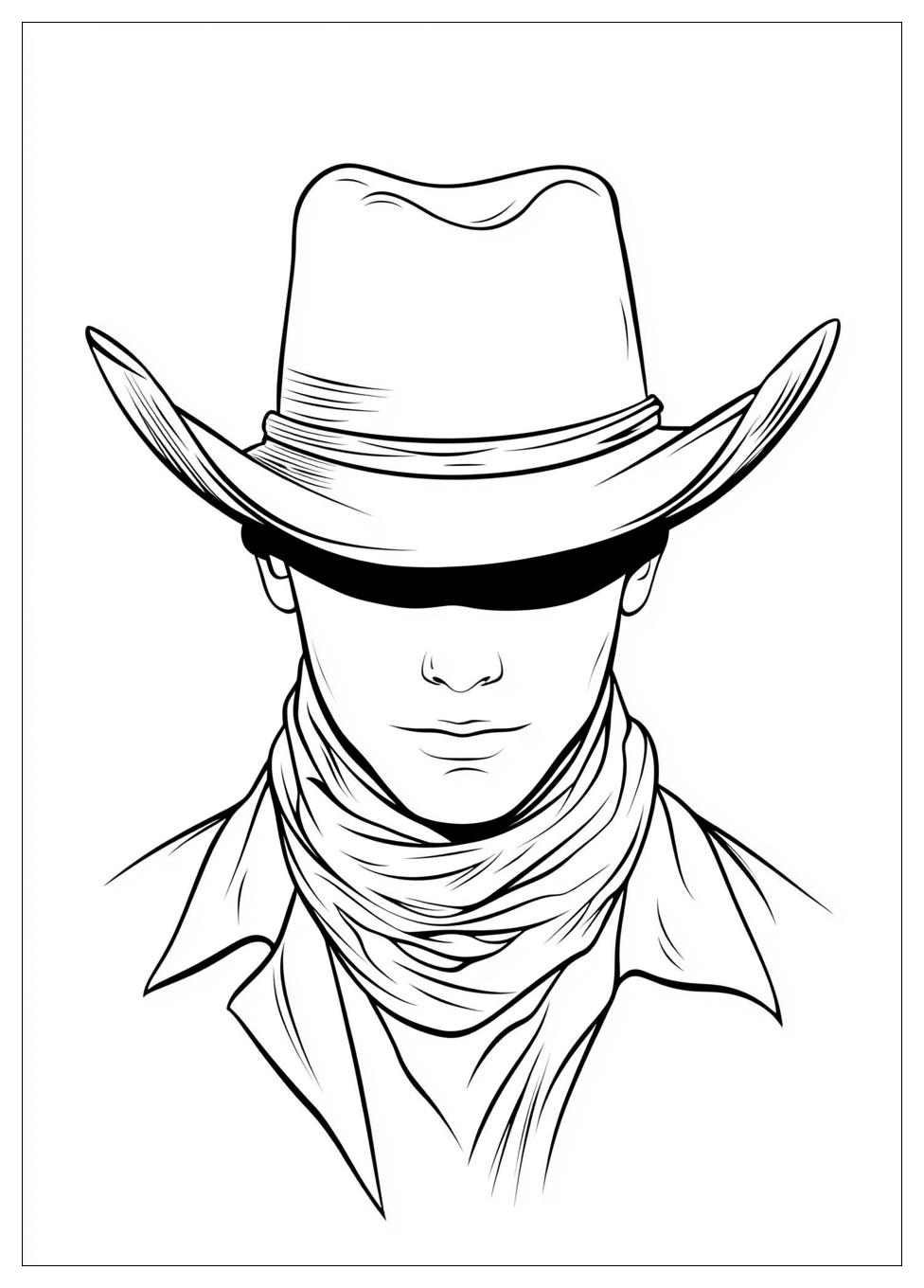 Cowboy Színező 19