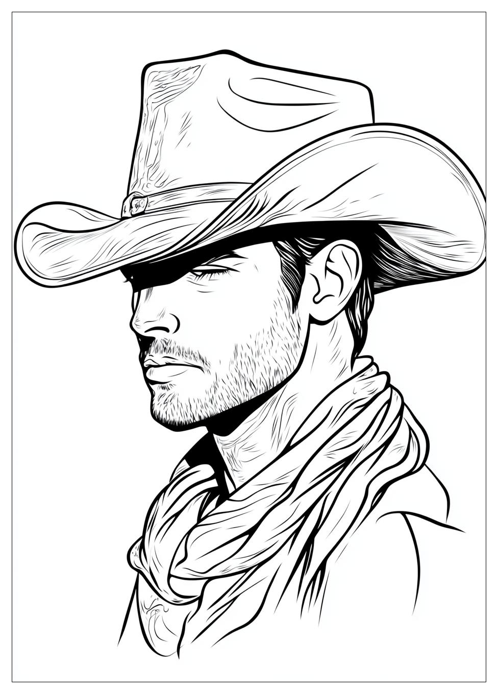 Cowboy Színező 2