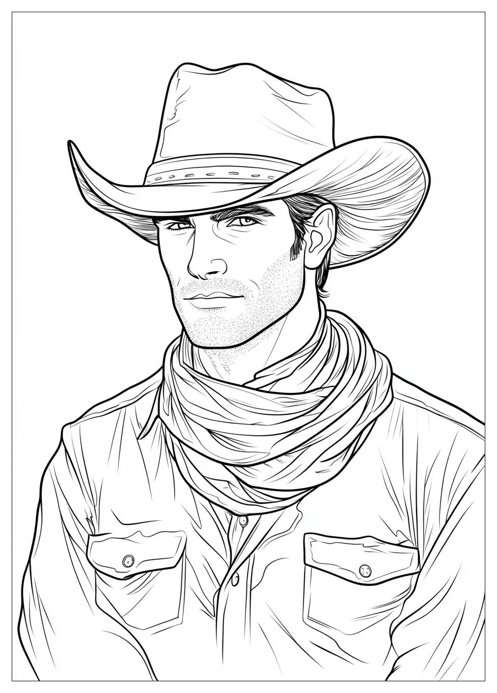 Cowboy Színező 21