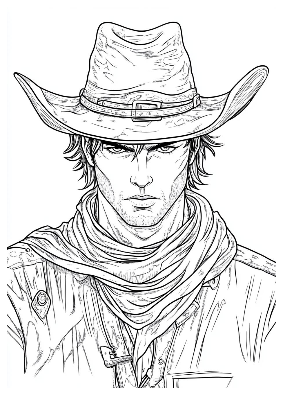 Cowboy Színező 22