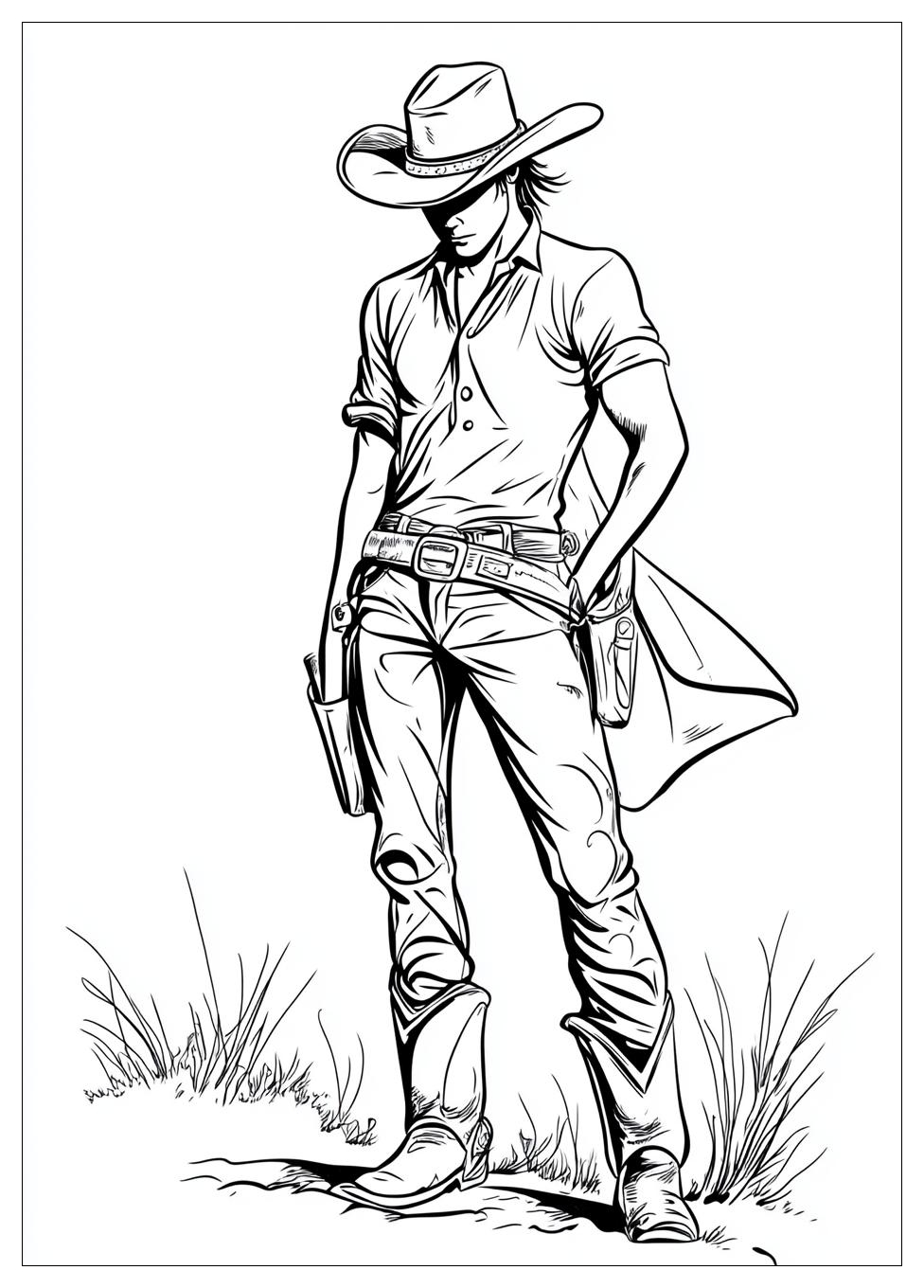 Cowboy Színező 6