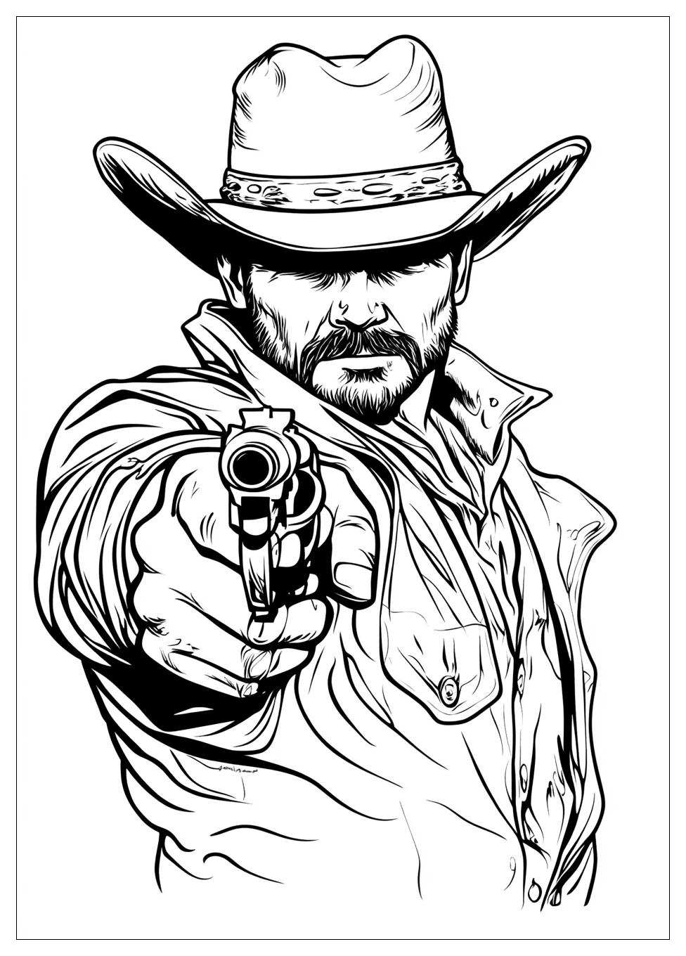 Cowboy Színező 7