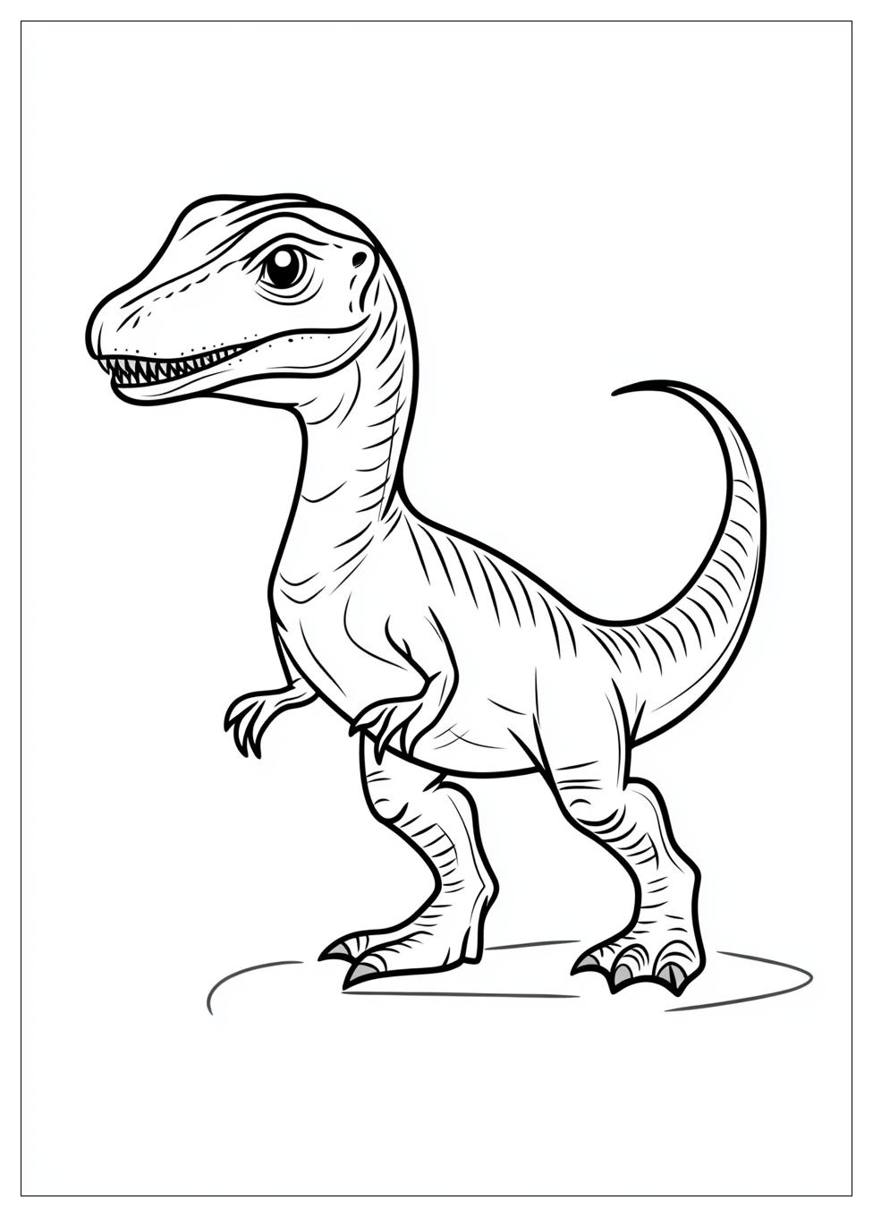 Dilophosaurus Színező 15
