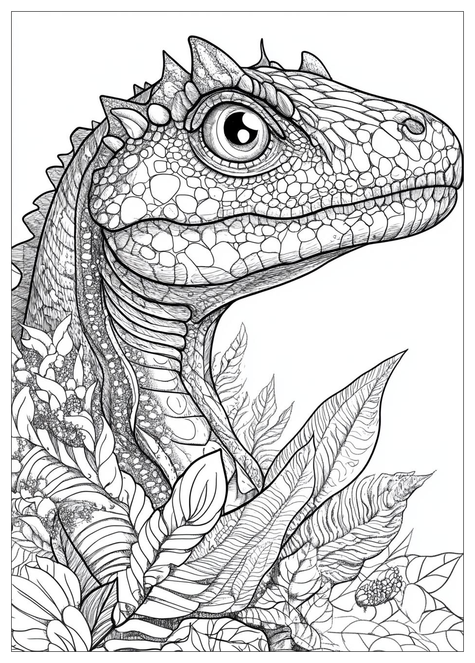 Dilophosaurus Színező 22