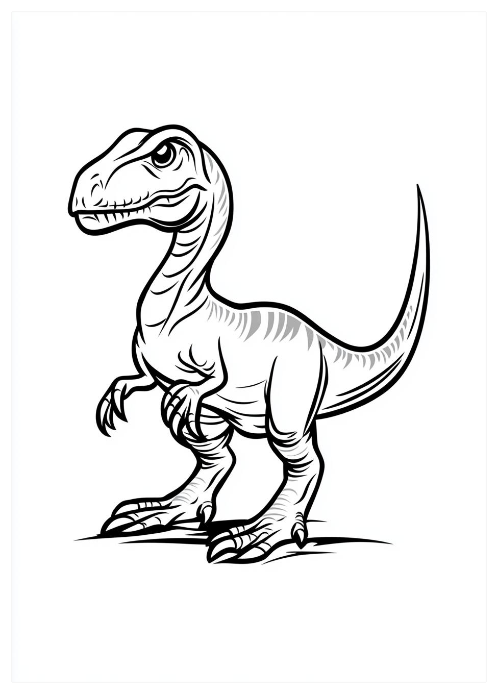 Dilophosaurus Színező 3