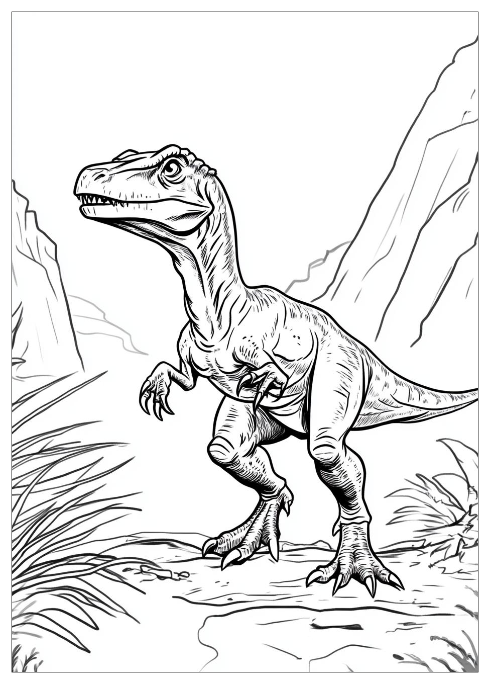 Dilophosaurus Színező 8