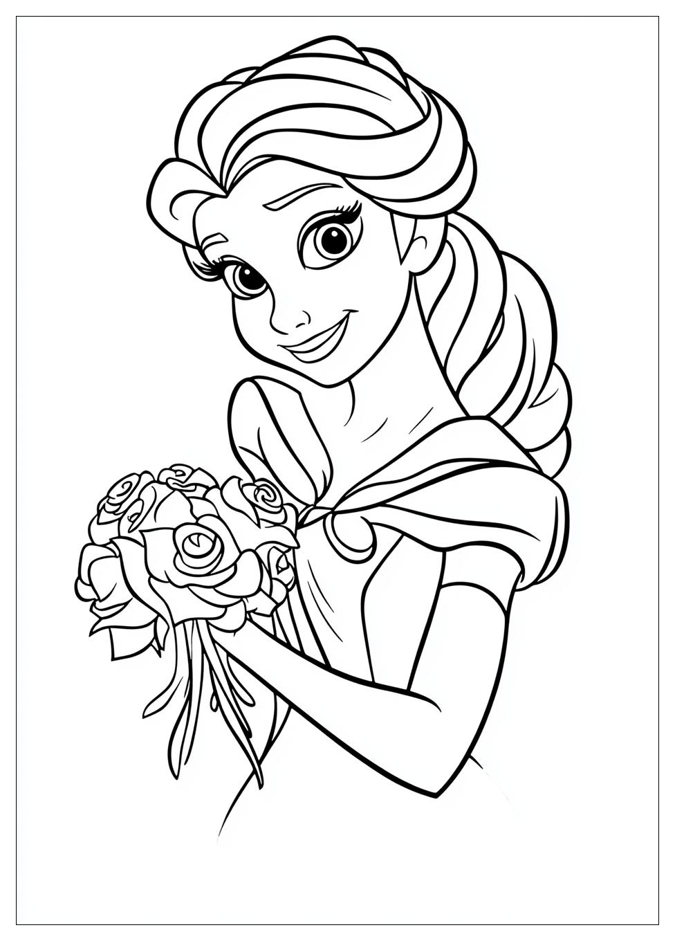 Disney Hercegnő Színező 1