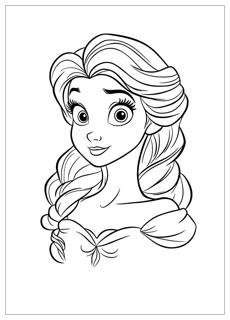 Disney Hercegnő Színező 16