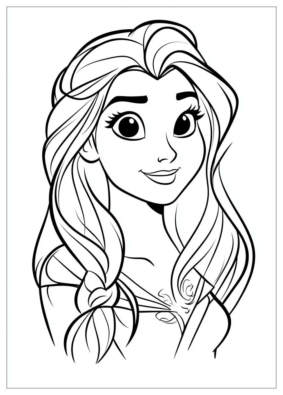 Disney Hercegnő Színező 9