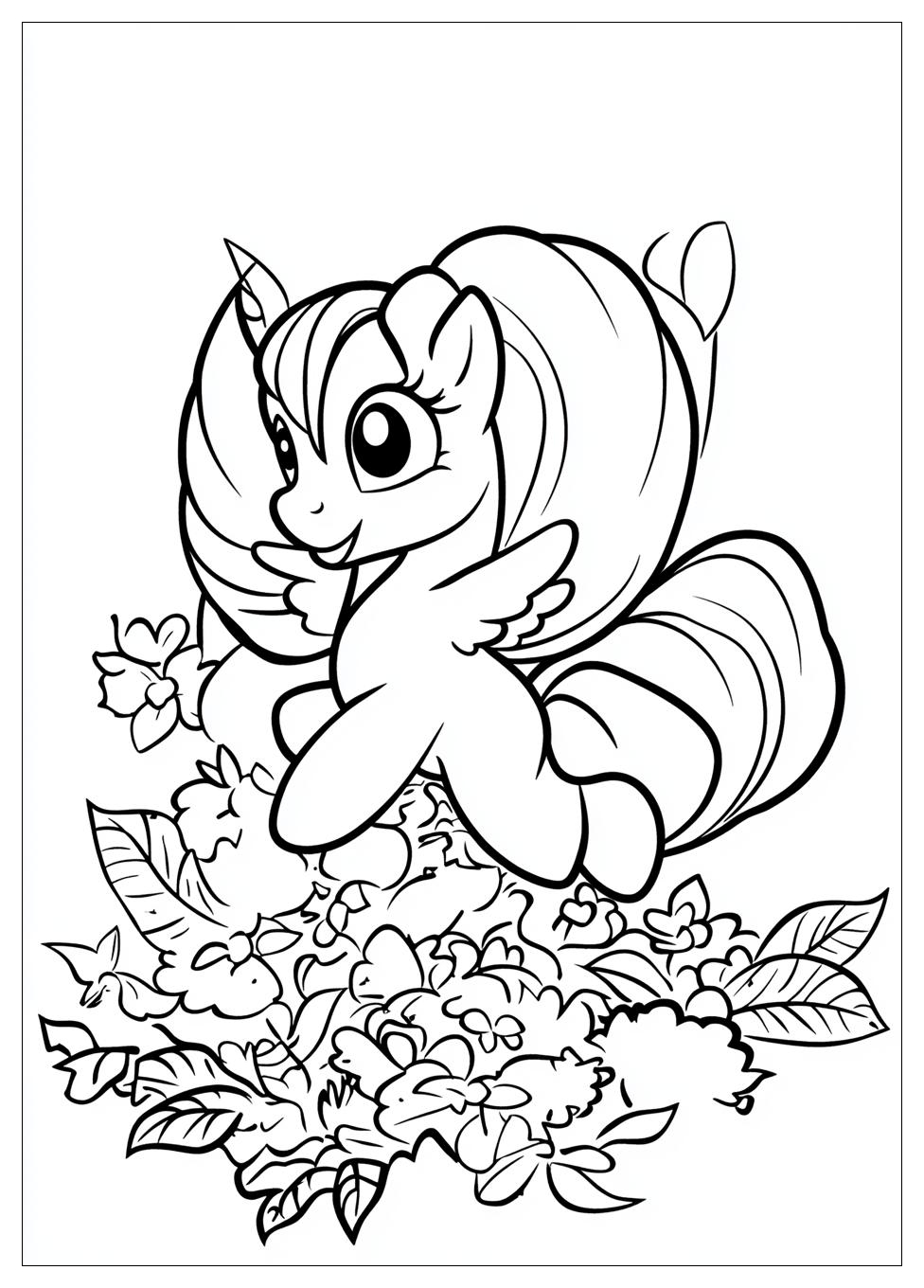 Fluttershy Színező 7