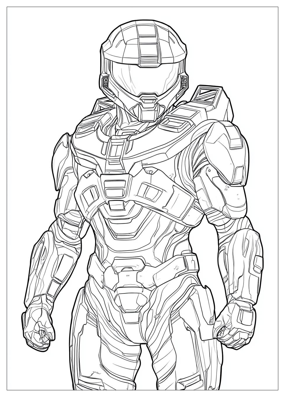 Halo Színező 16