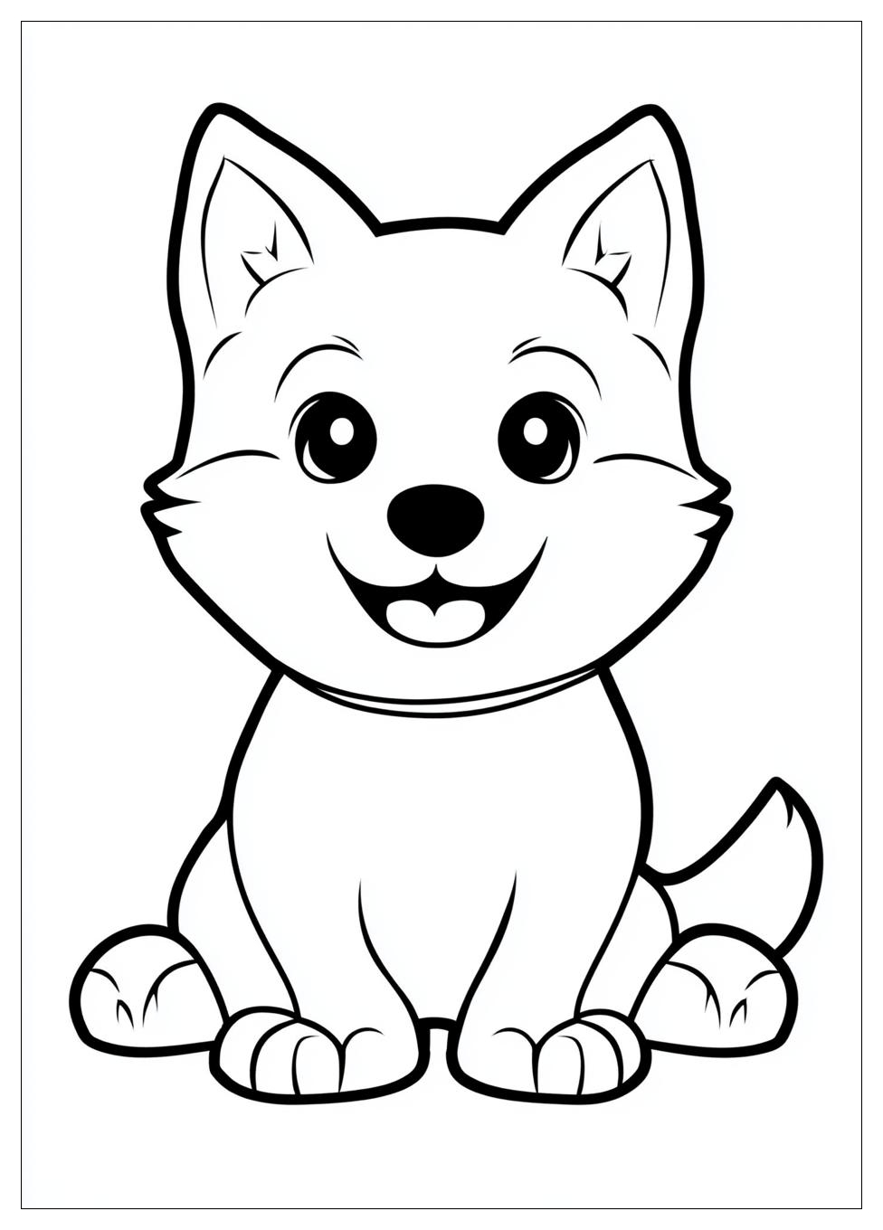 Husky Színező 6