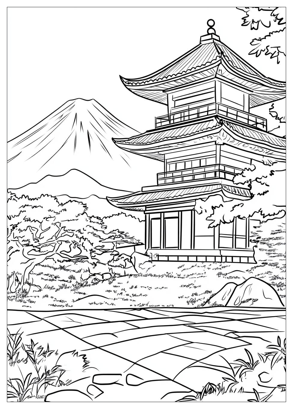 Japán Színező 1