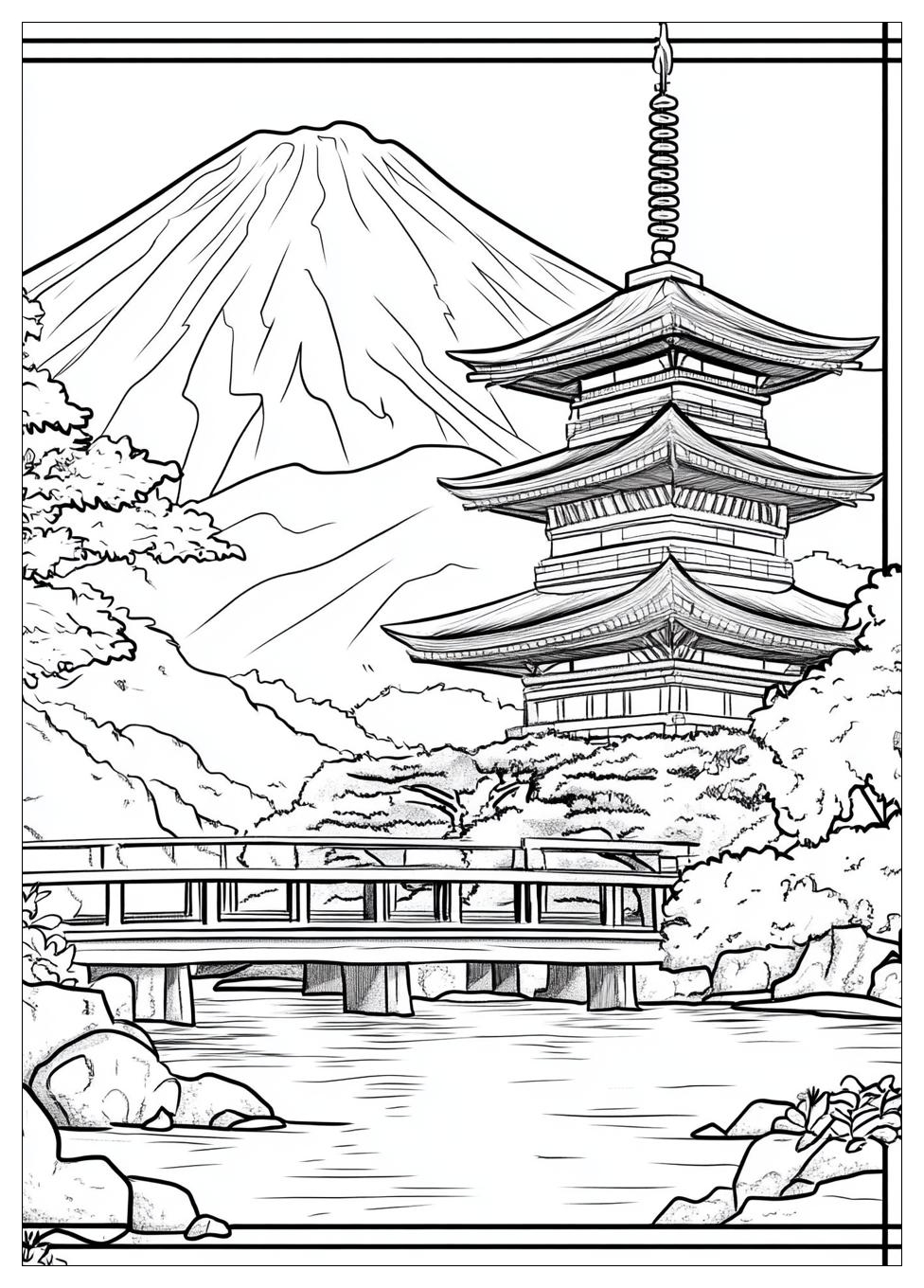 Japán Színező 10