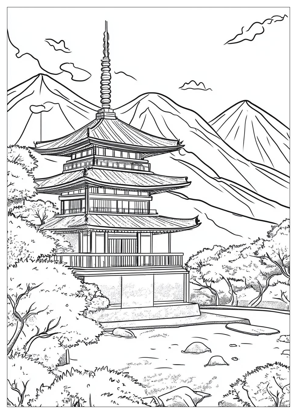 Japán Színező 11