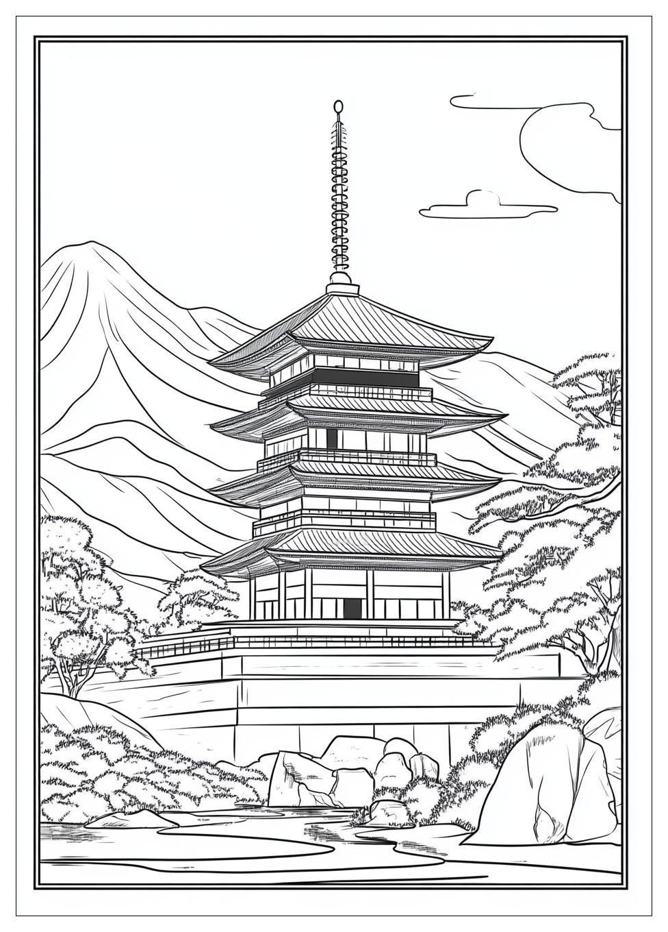 Japán Színező 12