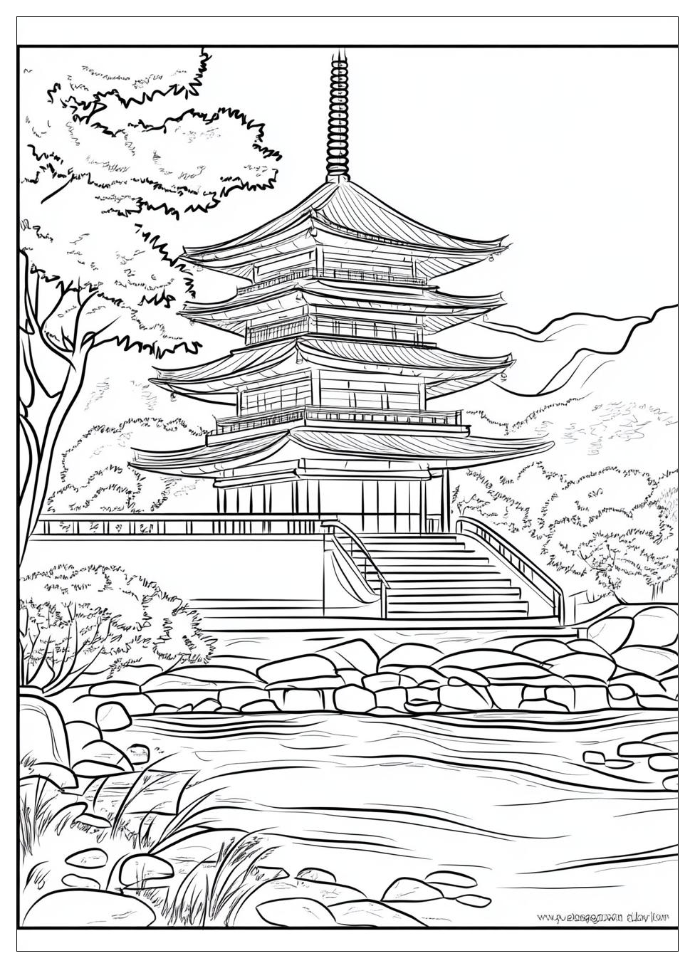 Japán Színező 14