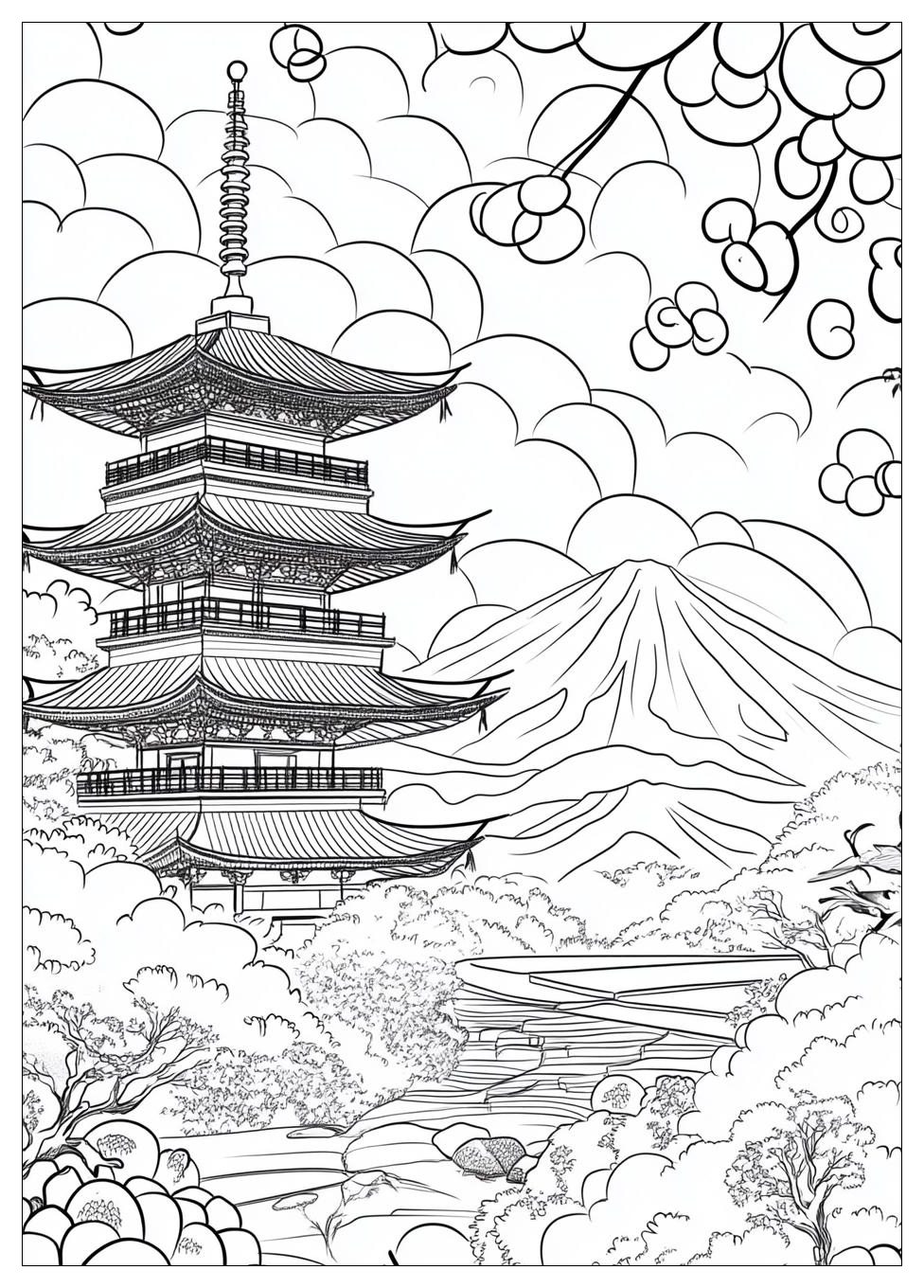 Japán Színező 15