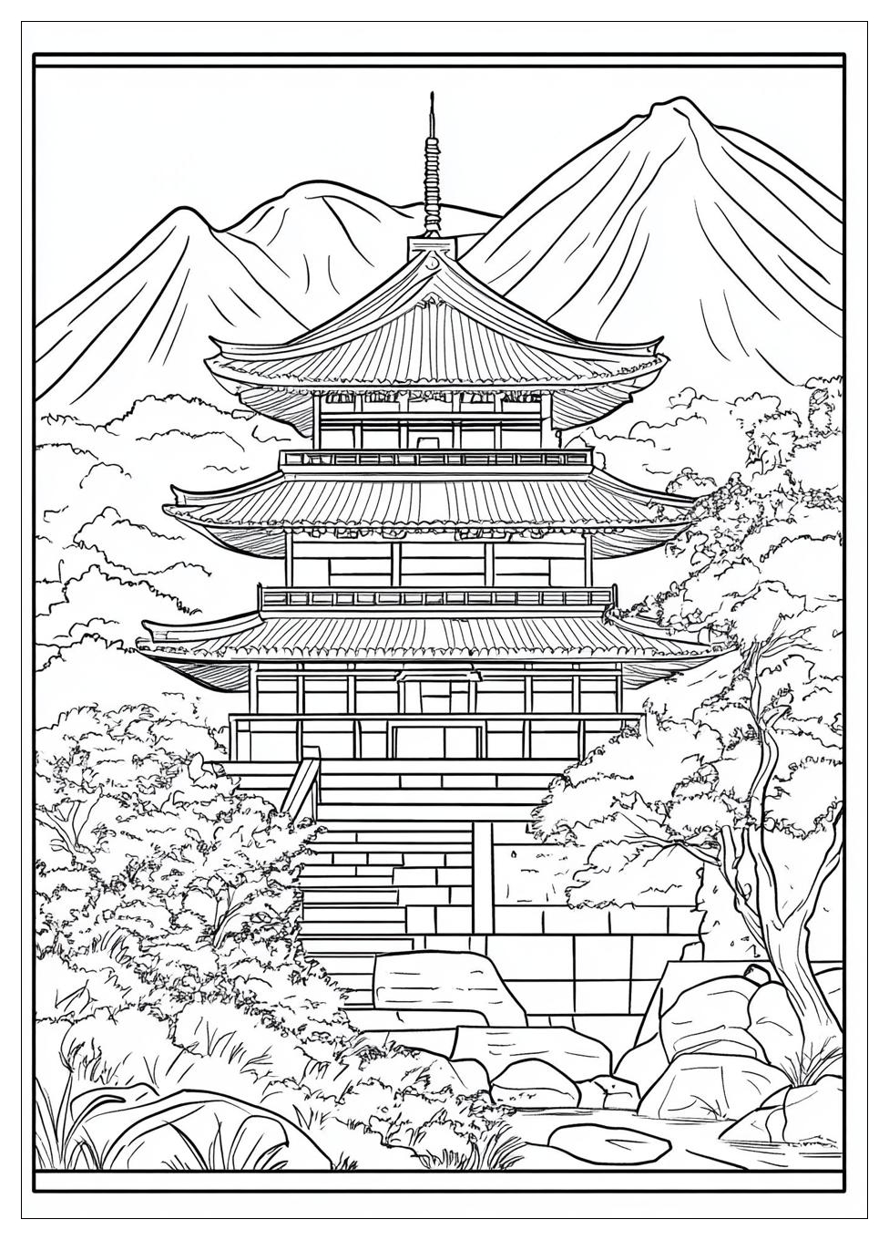 Japán Színező 16