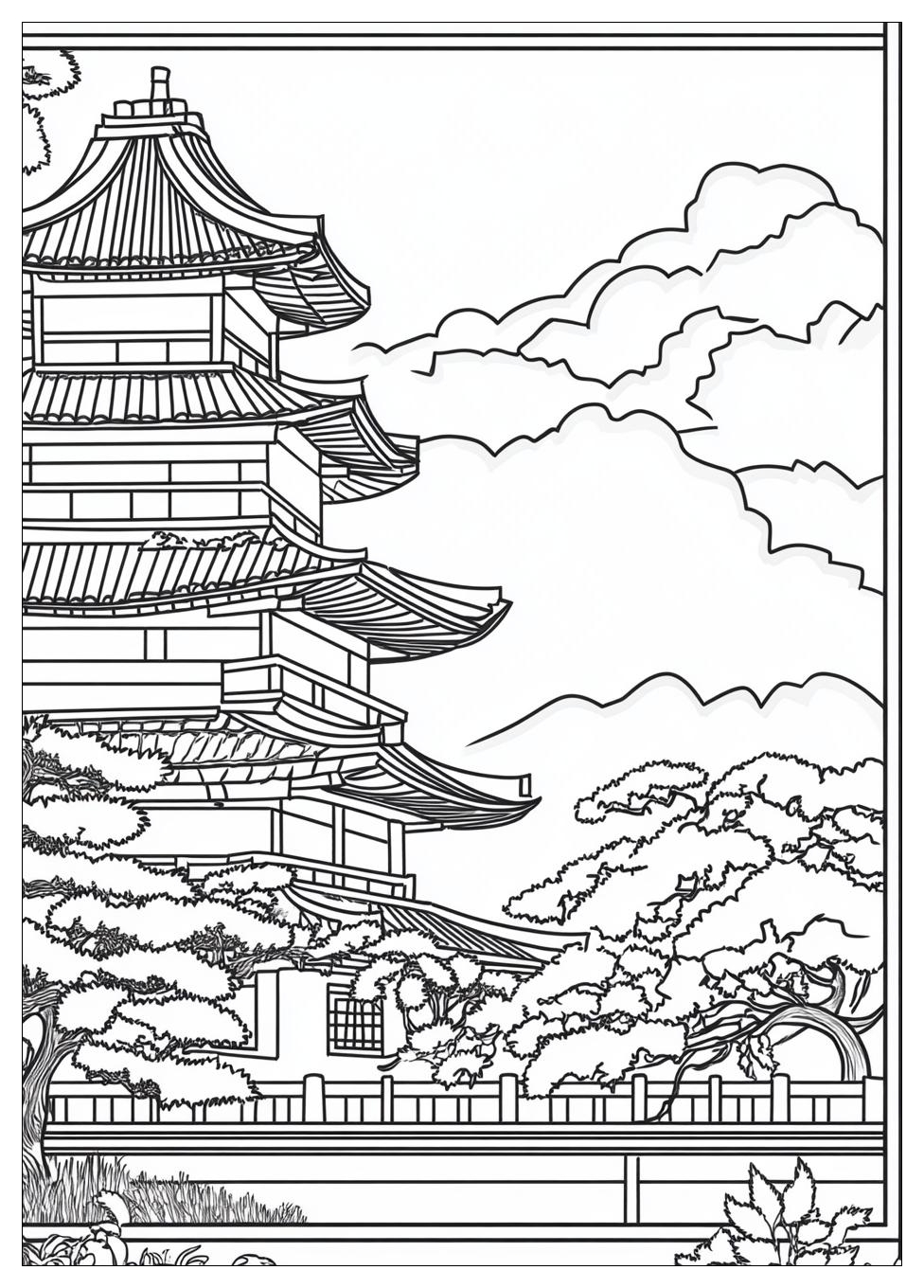 Japán Színező 19